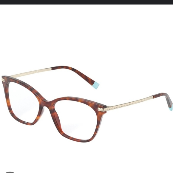 Tiffany & Co. TF2194 Havanah Eye Glass Frames Square Metal Luxury Designer #96 - Picture 3 of 17